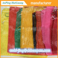 tubular mesh bag from factory the color is red ,green and orange